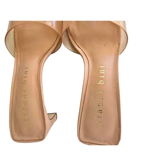 Gianni Bini Womens‎ Clear Heel Slides Size 7.5 Shoes - Picture 6 of 7